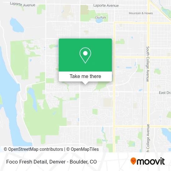 Foco Fresh Detail map