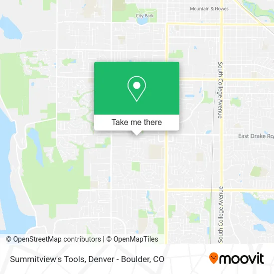 Summitview's Tools map