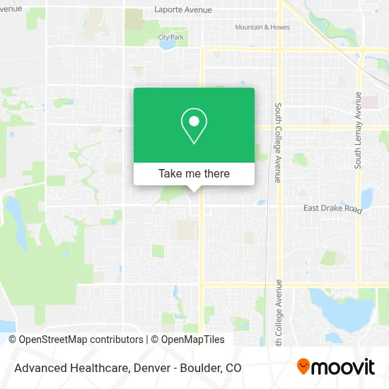 Advanced Healthcare map