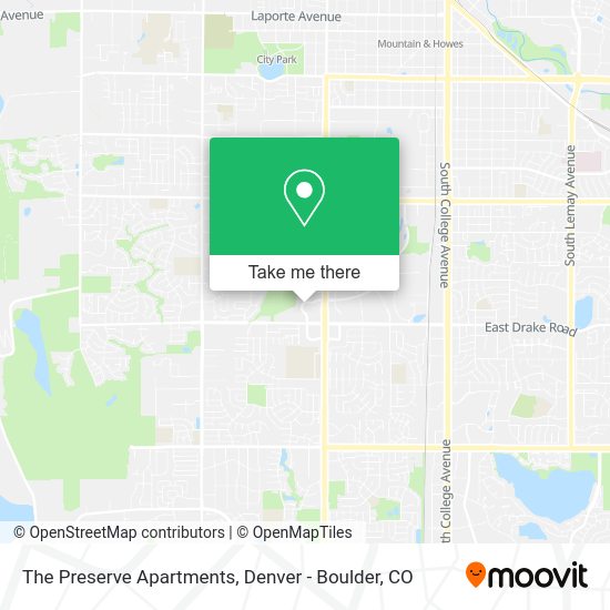 Mapa de The Preserve Apartments