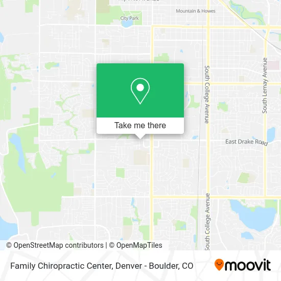 Family Chiropractic Center map
