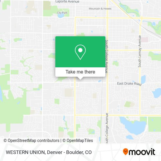 Mapa de WESTERN UNION