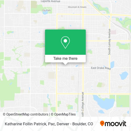 Katharine Follin Patrick, Pac map
