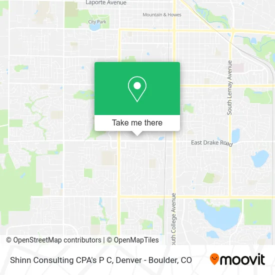 Shinn Consulting CPA's P C map