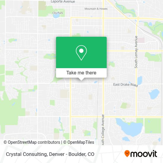 Crystal Consulting map