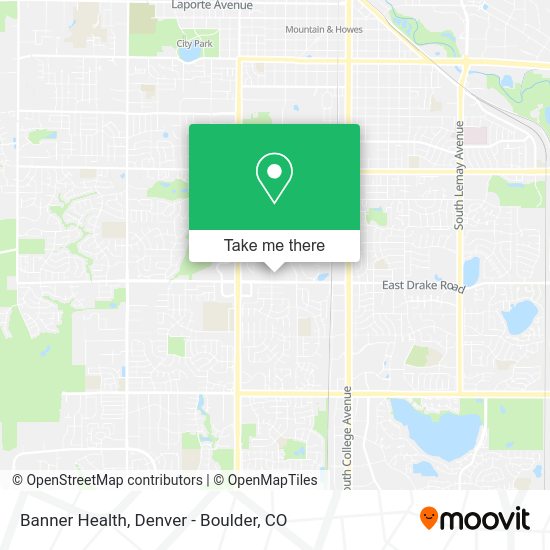 Mapa de Banner Health