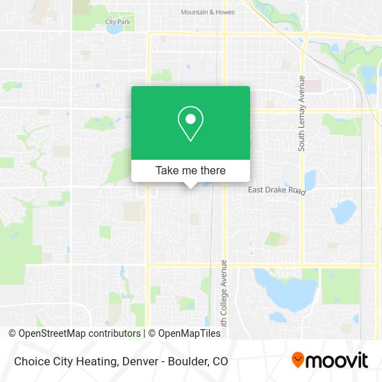 Choice City Heating map