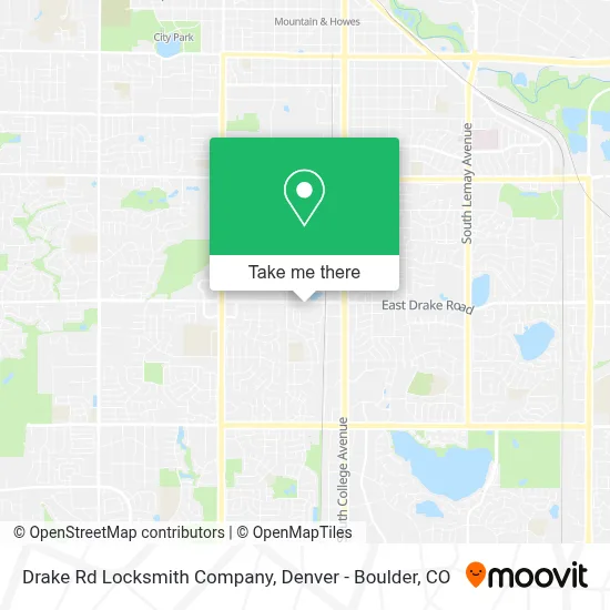 Drake Rd Locksmith Company map
