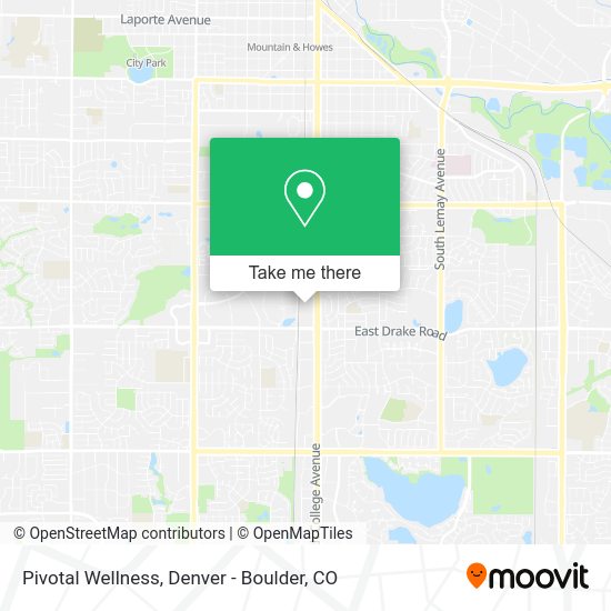Pivotal Wellness map