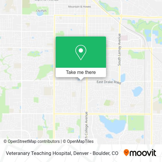 Mapa de Veteranary Teaching Hospital