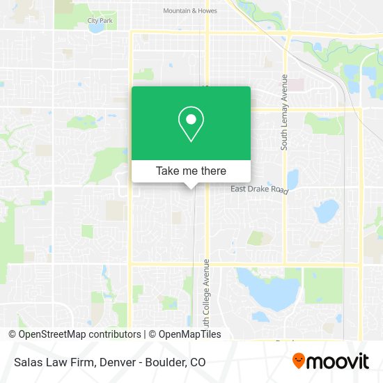 Salas Law Firm map