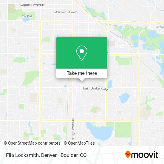 Fila Locksmith map