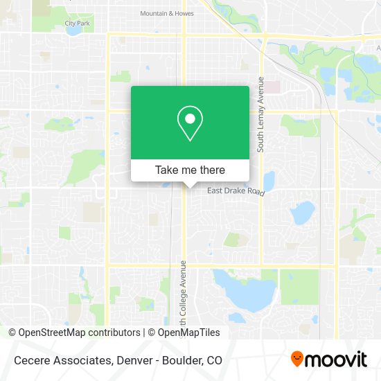 Cecere Associates map