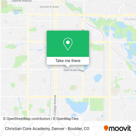Christian Core Academy map