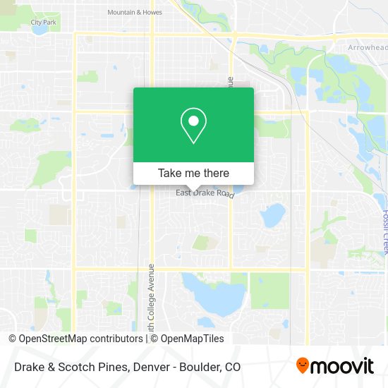 Drake & Scotch Pines map