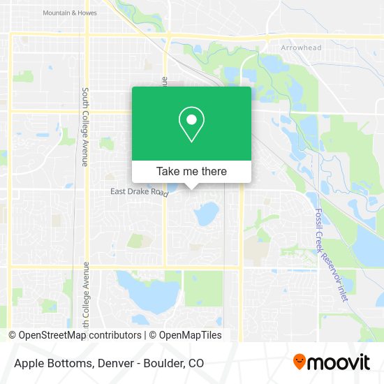 Apple Bottoms map