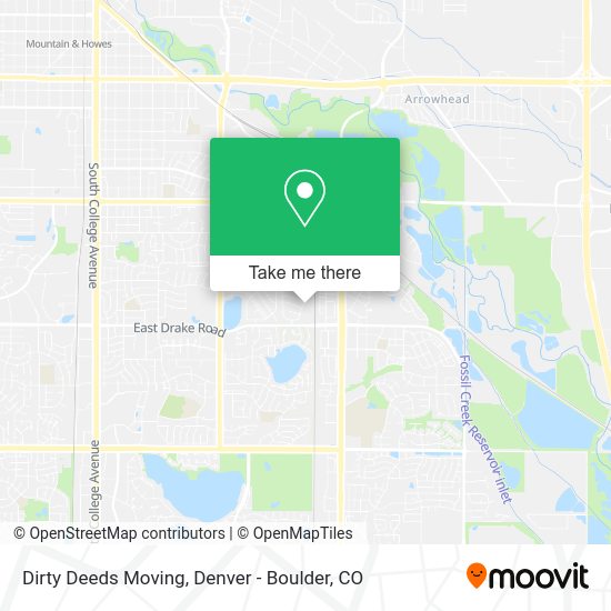 Mapa de Dirty Deeds Moving