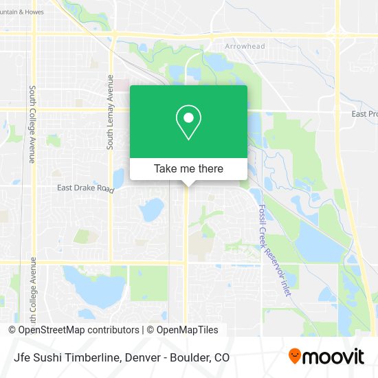 Jfe Sushi Timberline map