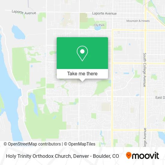 Holy Trinity Orthodox Church map