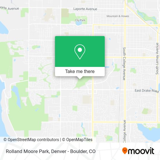 Rolland Moore Park map