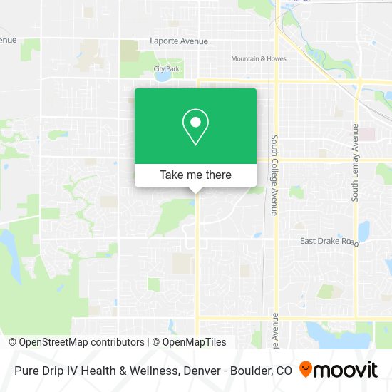 Pure Drip IV Health & Wellness map