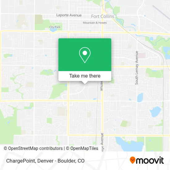 ChargePoint map
