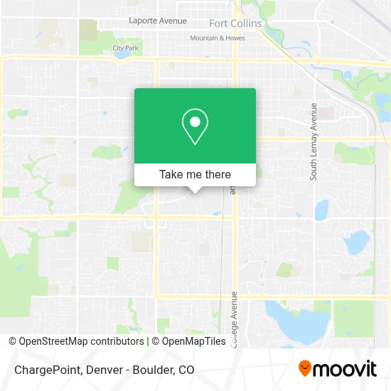 ChargePoint map