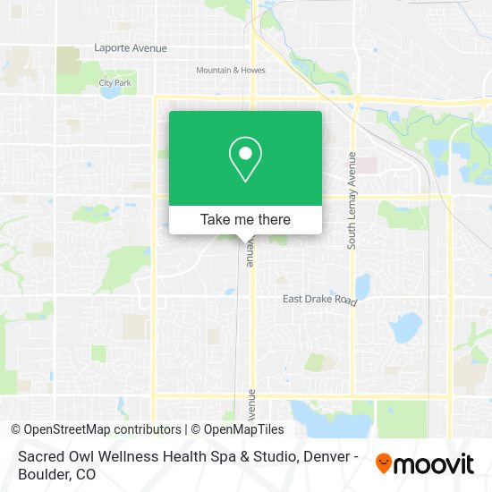 Mapa de Sacred Owl Wellness Health Spa & Studio