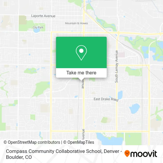 Compass Community Collaborative School map