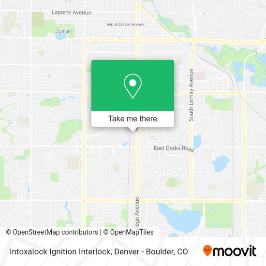 Mapa de Intoxalock Ignition Interlock