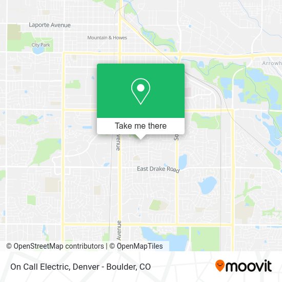 On Call Electric map