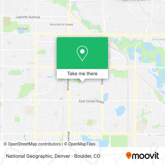 National Geographic map