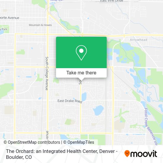 Mapa de The Orchard: an Integrated Health Center