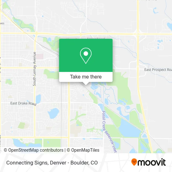 Connecting Signs map