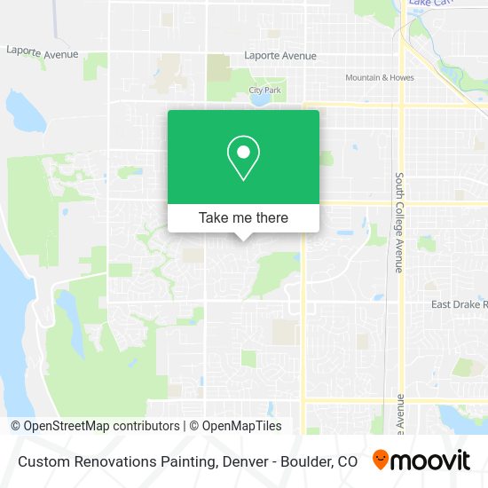 Custom Renovations Painting map