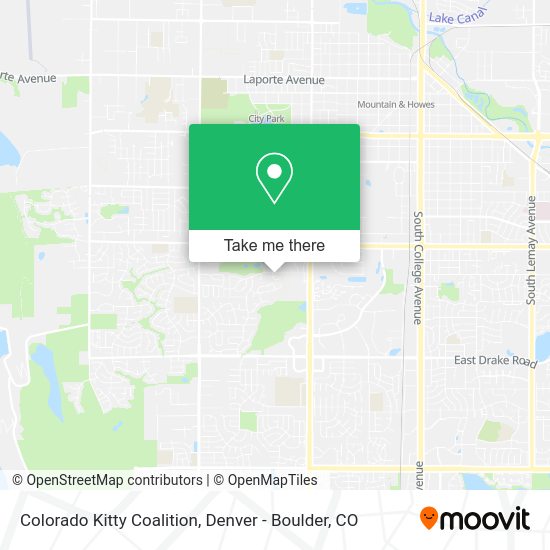 Colorado Kitty Coalition map