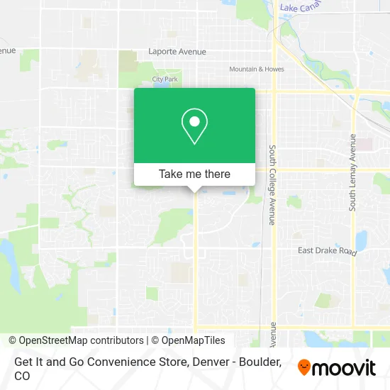 Mapa de Get It and Go Convenience Store