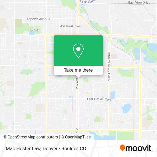 Mac Hester Law map