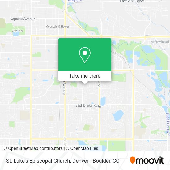 St. Luke's Episcopal Church map