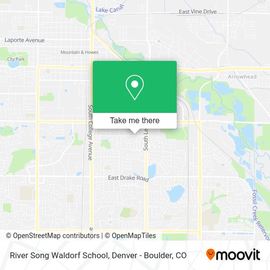 Mapa de River Song Waldorf School