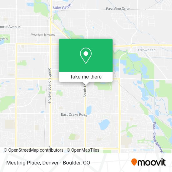 Meeting Place map