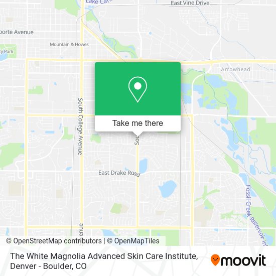 Mapa de The White Magnolia Advanced Skin Care Institute