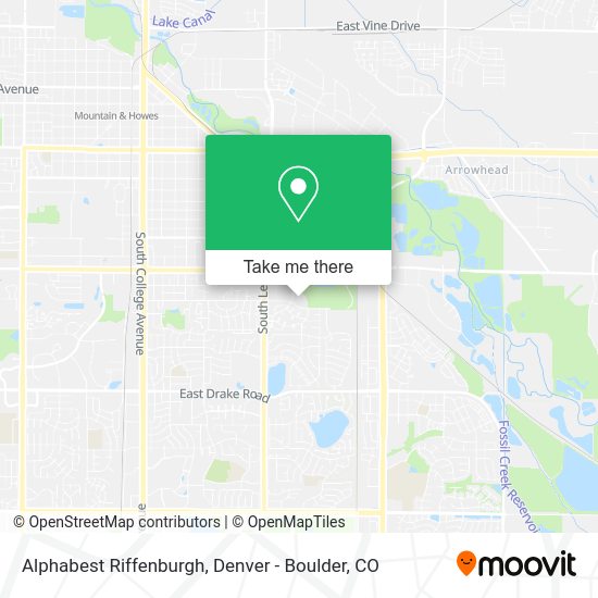 Alphabest Riffenburgh map
