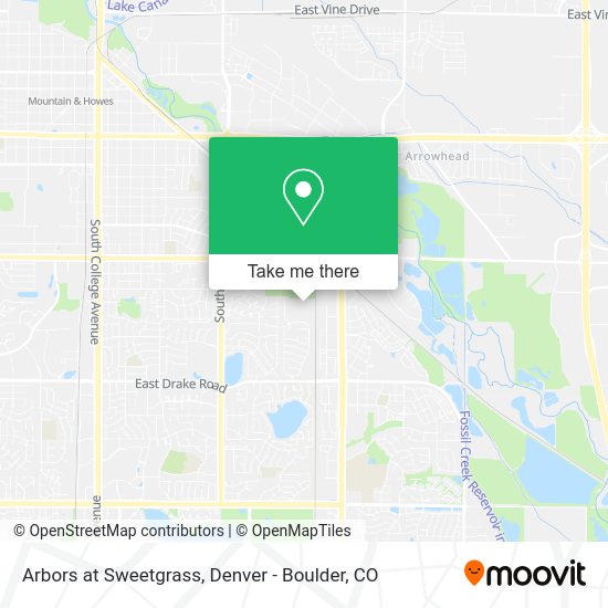 Mapa de Arbors at Sweetgrass