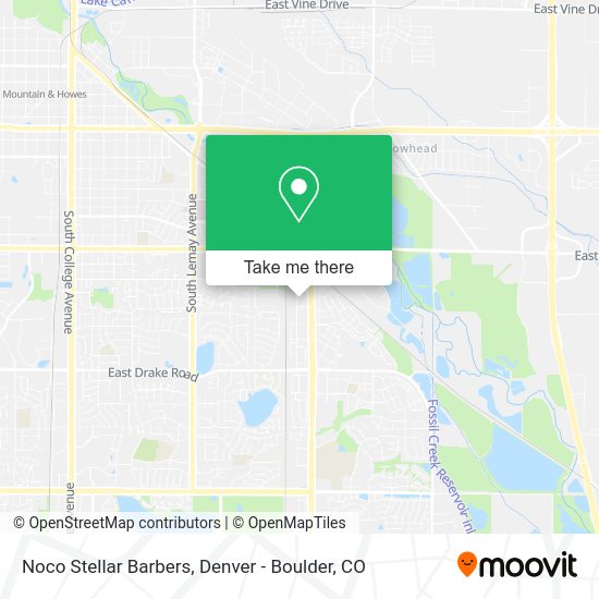 Noco Stellar Barbers map