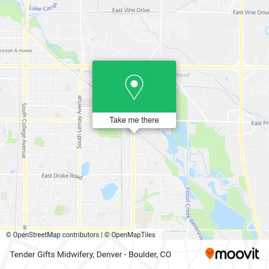 Mapa de Tender Gifts Midwifery