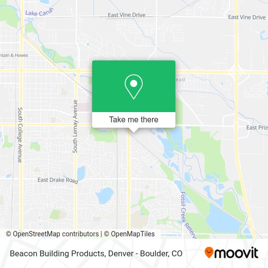 Beacon Building Products map