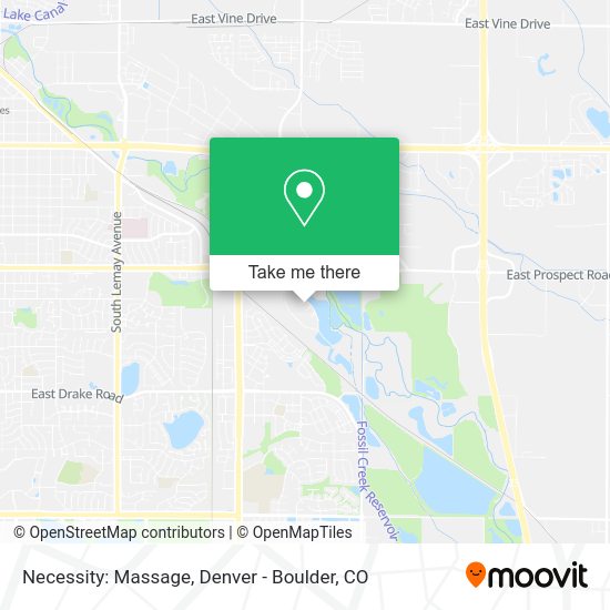 Mapa de Necessity: Massage