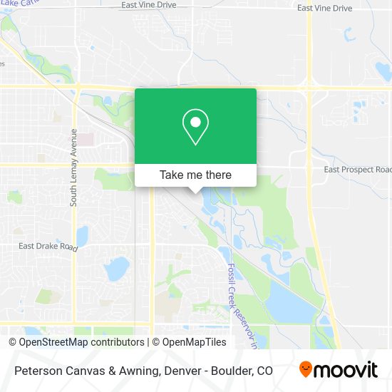 Peterson Canvas & Awning map