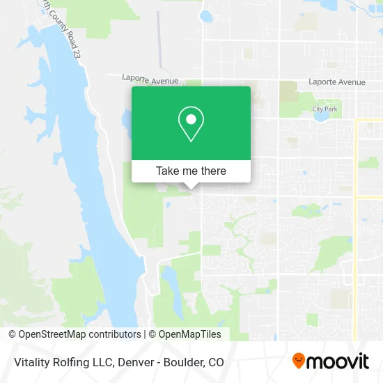 Vitality Rolfing LLC map